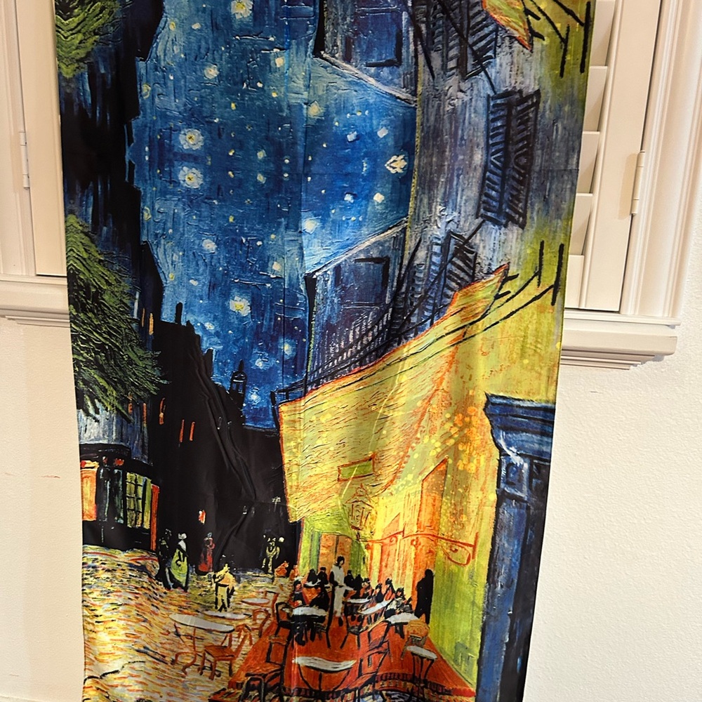 Starry Night Inspired Scarf